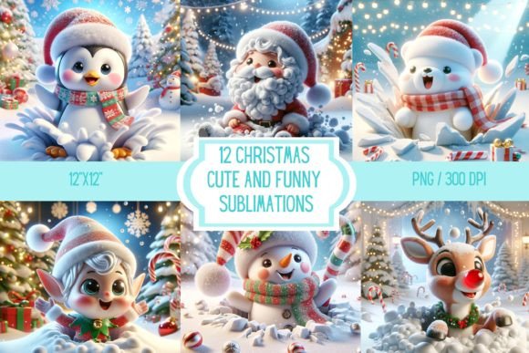 12 Whimsical Christmas Backgrounds for Festive Design