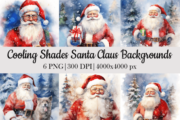 Christmas Santa Claus Backgrounds: A Designer's Holiday Toolkit