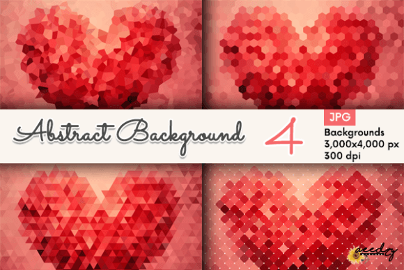Heart Abstract Backgrounds: Elevate Your Creative Projects