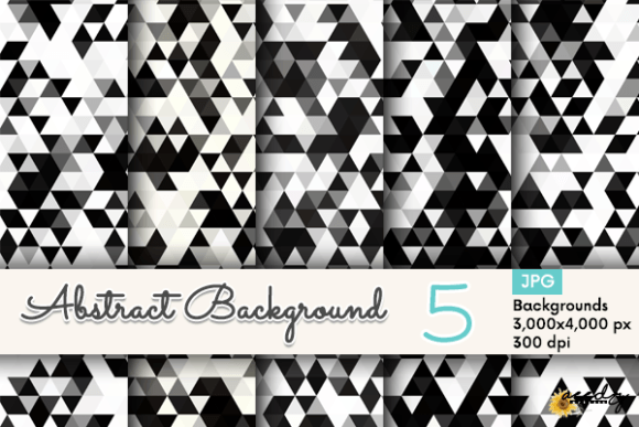Modern Versatility: The Power of Triangle Abstract Backgrounds