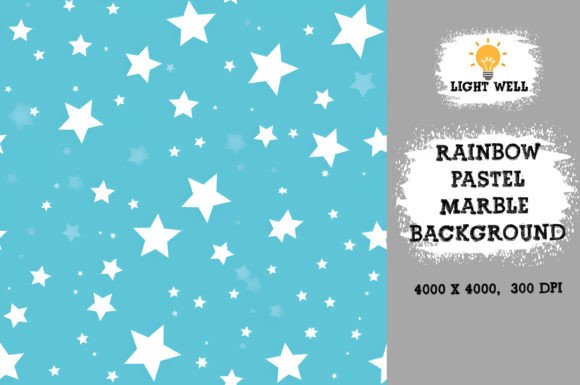 Rainbow Pastel Marble Paper Backgrounds: Your New Digital Foundation
