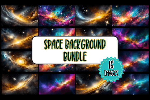 Unlocking the Cosmos: A Guide to the Space Backgrounds Bundle